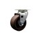 Service Caster 4'' High Temp Glass Filled Nylon Wheel Swivel Caster with Roller Bearing SCC-20S420-GFNRHT - alternate 1